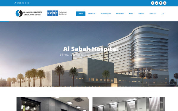 Al-Sabriyah Elevator & Escalator Company Launches New Website